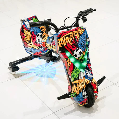Crony JL009 – Kids Electric Drifting Scooter (250W, LED Lights, Bluetooth)