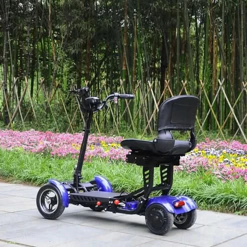 Crony JP-Folding Four-Wheel Mobility Scooter (250W x2, 40 KM Range)