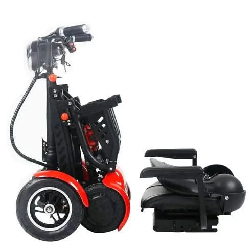 Crony JP-Folding Four-Wheel Mobility Scooter (250W x2, 40 KM Range)