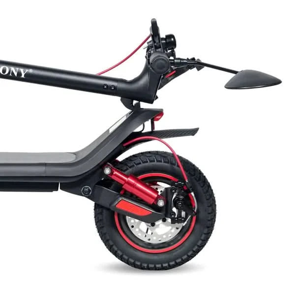 Crony M365 Max – Dual Suspension Electric Scooter (500W, 55 KM/H)