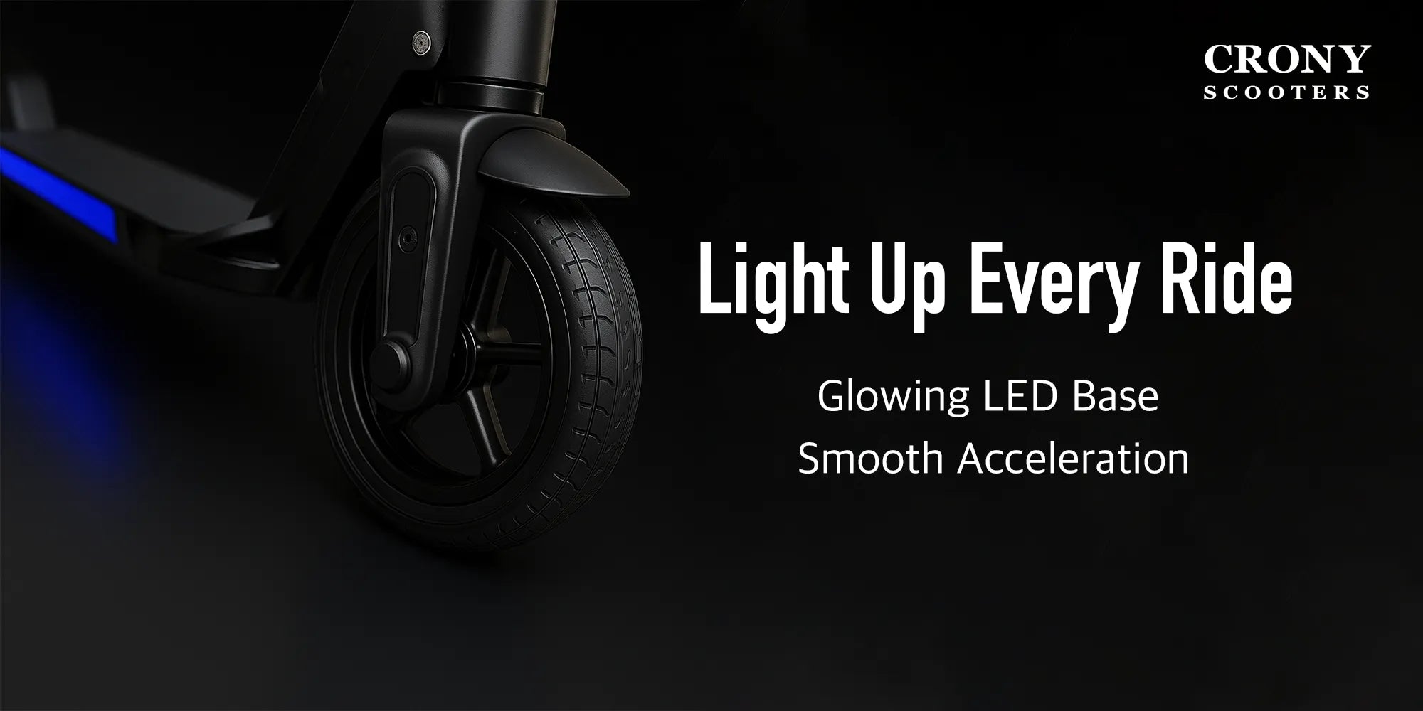Crony S32 – Kids Electric Scooter (130W, 16 KM/H, LED Lights) hero 3