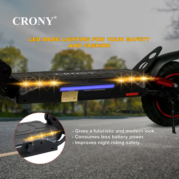 Crony T4 Big Display with Seat – High Speed Electric Scooter (2000W, 65 KM/H)