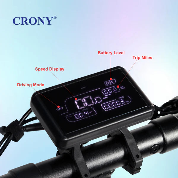 Crony T4 Big Display with Seat – High Speed Electric Scooter (2000W, 65 KM/H)
