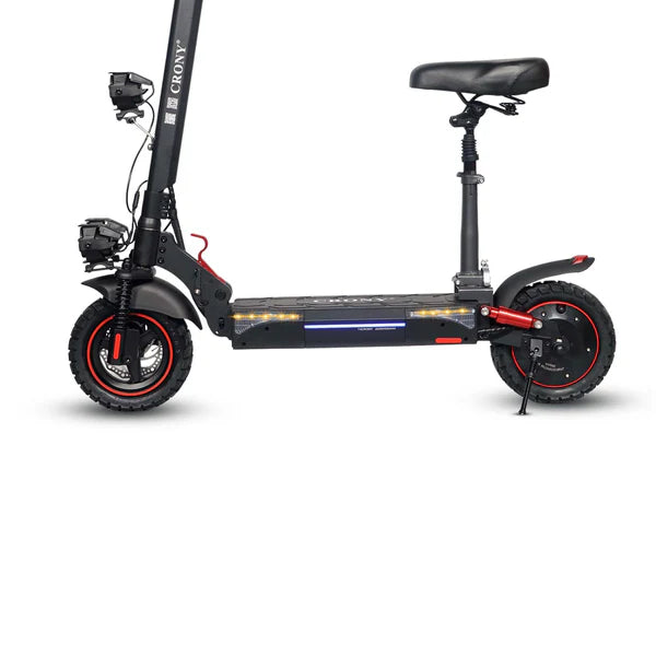 Crony T4 Big Display with Seat – High Speed Electric Scooter (2000W, 65 KM/H)