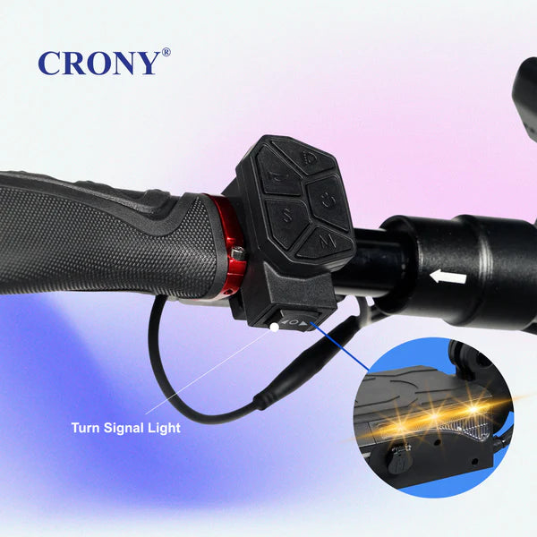 Crony T4 Big Display with Seat – High Speed Electric Scooter (2000W, 65 KM/H)