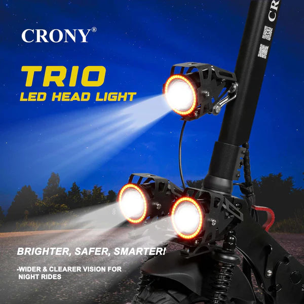 Crony T4 Big Display with Seat – High Speed Electric Scooter (2000W, 65 KM/H)
