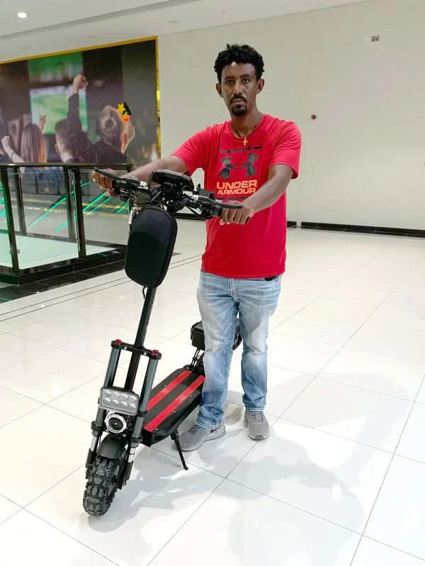 Crony V18 – Dual Motor Electric Scooter (1500Wx2, 78 KM/H, 60 KM Range)