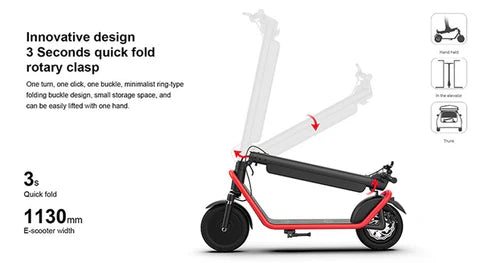 Crony X11 Max – Electric Scooter (450W, 60 KM Range, Detachable Battery)