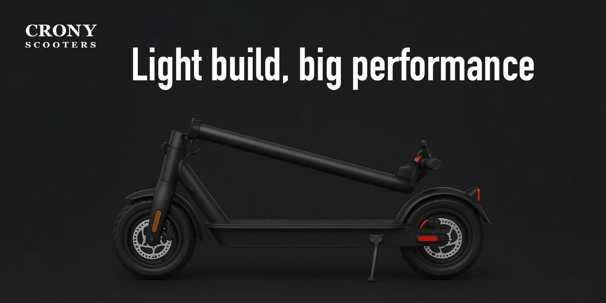 Crony X9 Plus – Long Range Electric Scooter (500W, 65 KM Range) hero 4