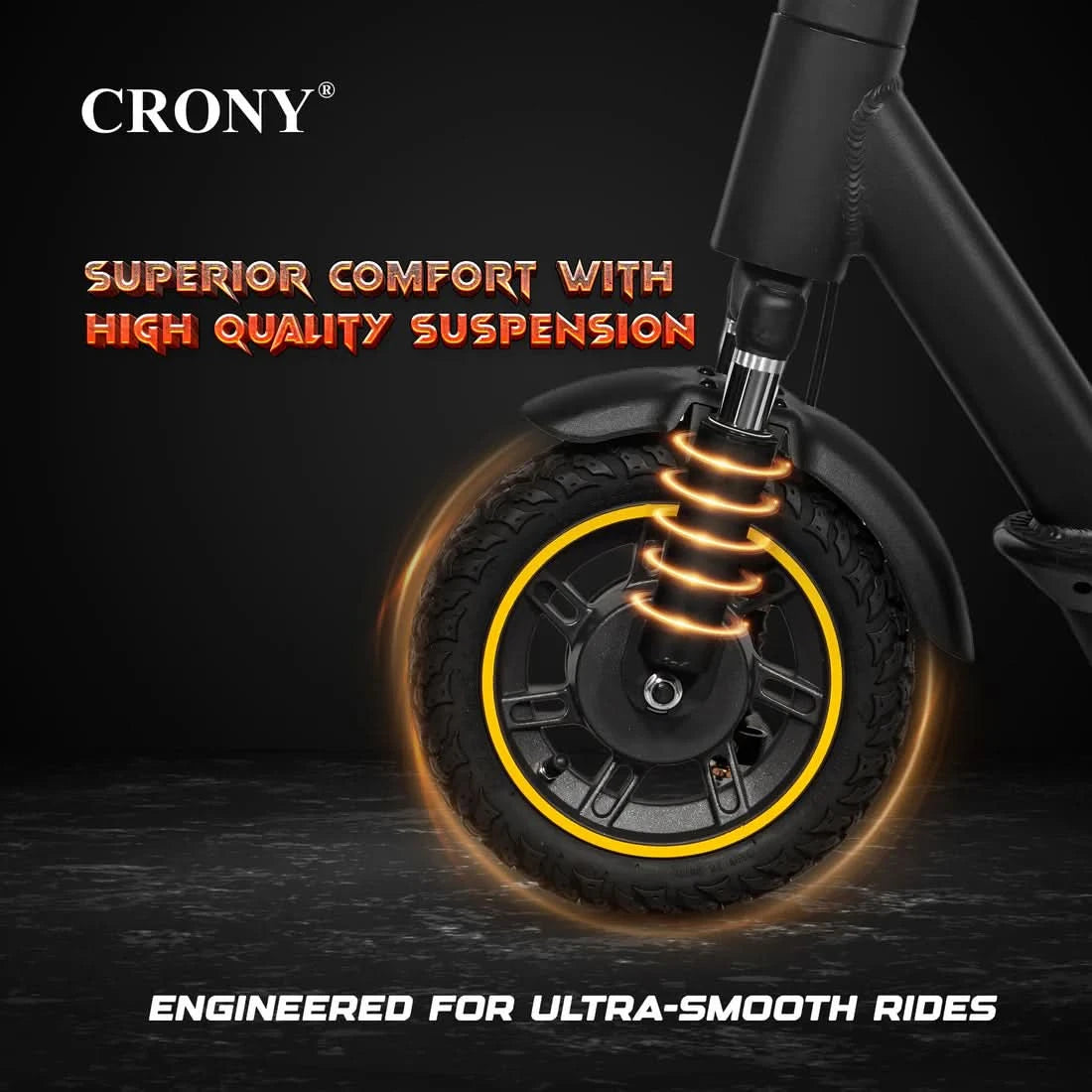 Crony XM Max – Folding Commuter Electric Scooter (350W, 55 KM/H)