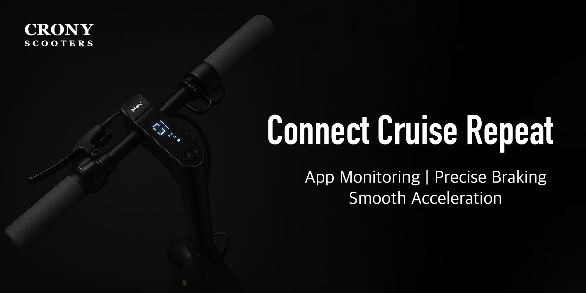 Crony XM max  M365 – Electric Scooter suspension  with APP Connectivity (250W, 45 KM/H) hero 2