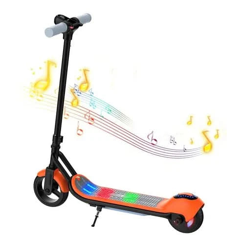 Crony ZL-E7 – Kids Electric Scooter (14 KM/H, Bluetooth, LED Lights)