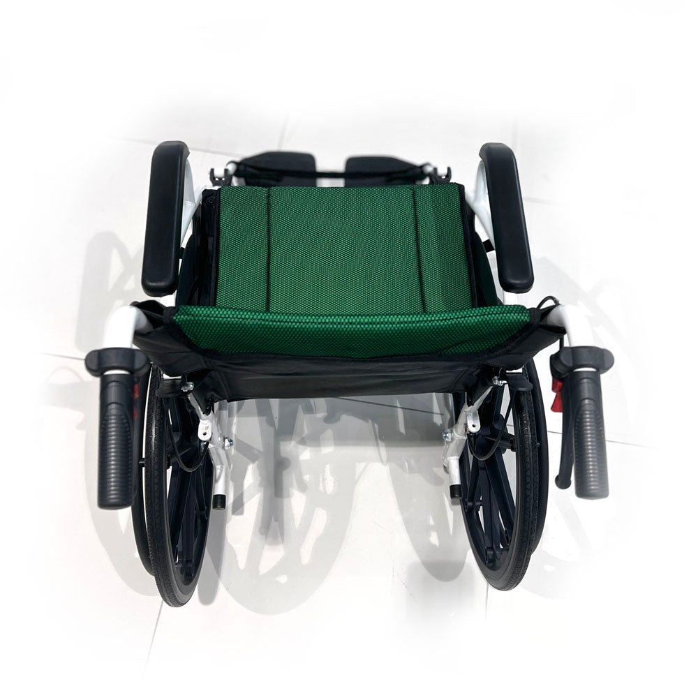 CRONY 6012-20 Hand-pushed Collapsible wheelchair With toilet Convenient four-brake folding Wheelchairs