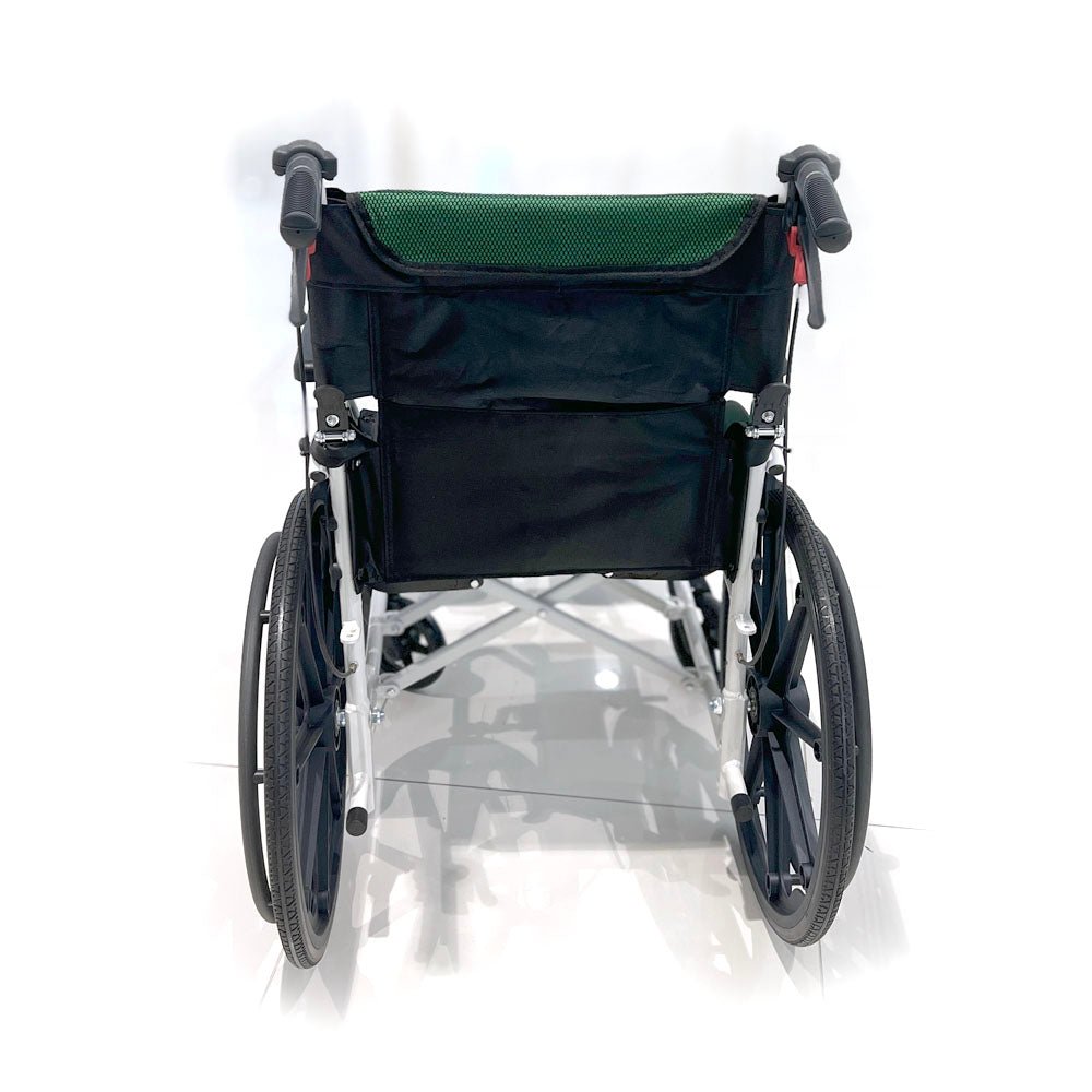 CRONY 6012-20 Hand-pushed Collapsible wheelchair With toilet Convenient four-brake folding Wheelchairs