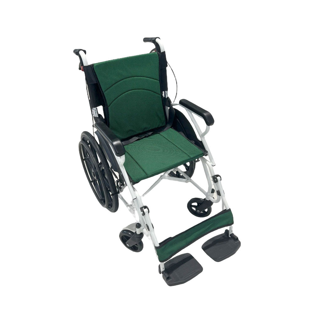 CRONY 6012-20 Hand-pushed Collapsible wheelchair With toilet Convenient four-brake folding Wheelchairs
