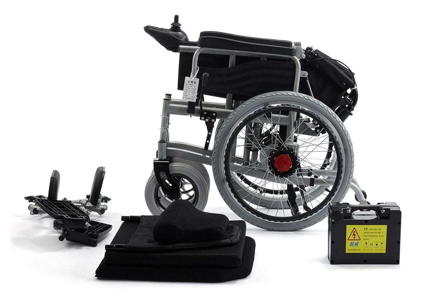 CRONY CN-6005 Electric wheelchair with flatlay Fully Lying Backrest Electric Wheelchair Portable Elderly Automatic Medical Scooter Manual Wheelchairs