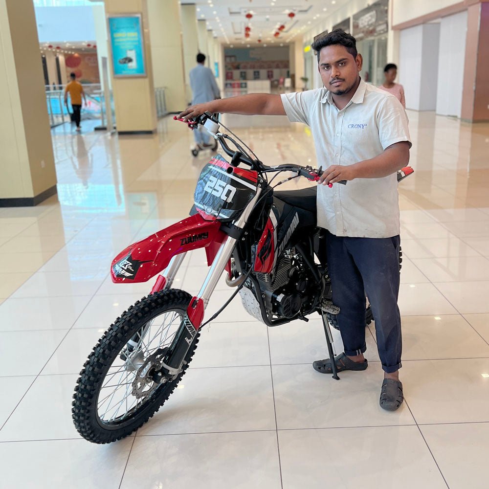 CRONY H-3 Cross-country Motorbike heavy duty 4 stroke air cooled engine adult crossfire dirt bike 250 Motorcycle