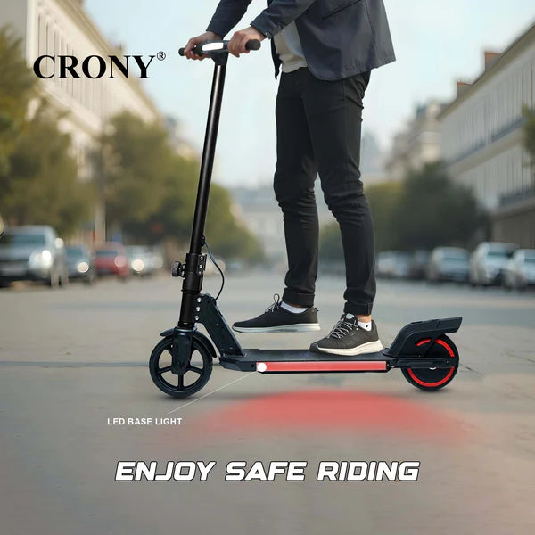 Crony S32 – Kids Electric Scooter (130W, 16 KM/H, LED Lights)