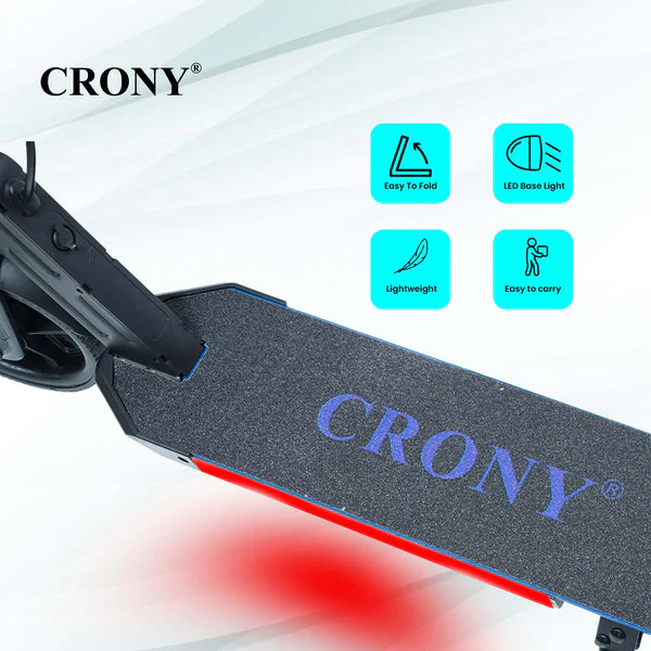 Crony S32 – Kids Electric Scooter (130W, 16 KM/H, LED Lights)