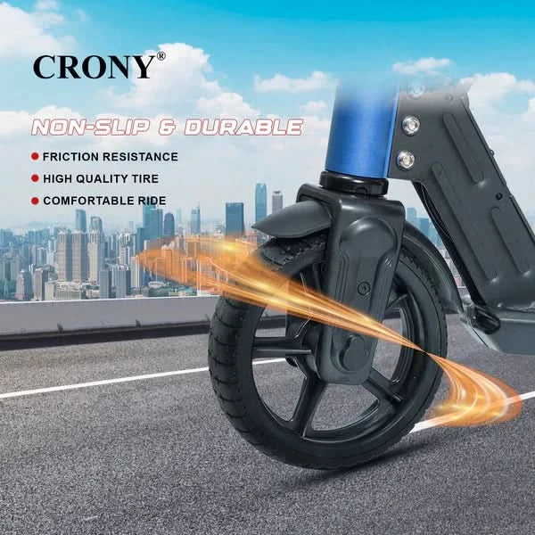 Crony S32 – Kids Electric Scooter (130W, 16 KM/H, LED Lights)