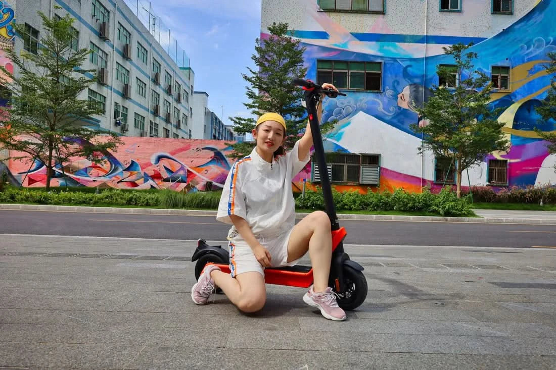 Crony X9 Plus – Long Range Electric Scooter (500W, 65 KM Range)